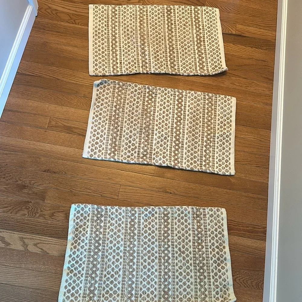 3 Small Rugs